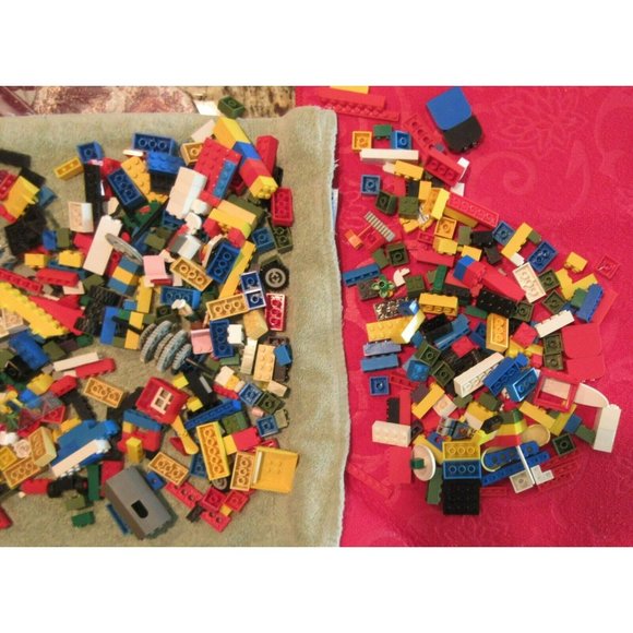 Mixed Lot Assorted Lego Legos 2lbs 14oz Random Mixed Pieces Clean Ready For Use - Picture 2 of 8